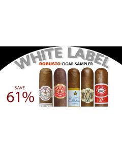 White Label Robusto Cigar Sampler
