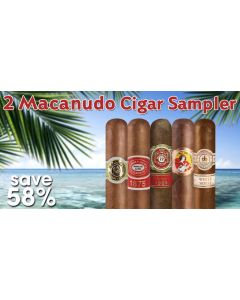 2 Macanudo Cigar Sampler