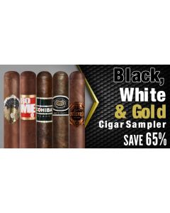 Black, White and Gold Cigar Sampler