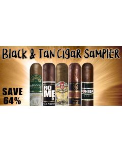 Black and Tan Cigar Sampler