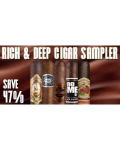 Rich and Deep Cigar Sampler