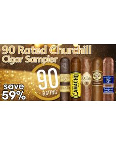 90 Rated Churchill Cigar Sampler