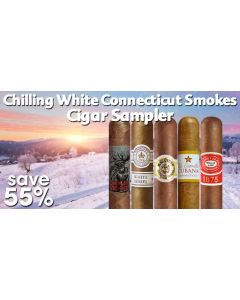 Chilling White Connecticut Smokes Cigar Sampler
