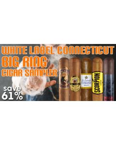 White Label Connecticut Big Ring Cigar Sampler