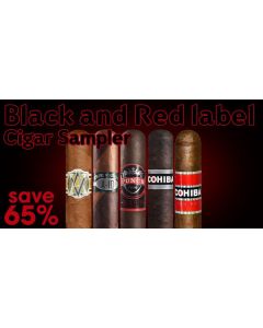 Black and Red Label Cigar Sampler