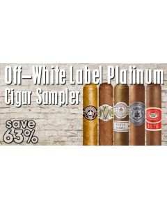 Off-White Label Platinum Cigar Sampler