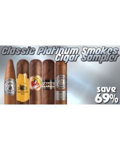 Classic Platinum Smokes Cigar Sampler