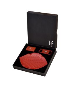 HF Cigar Accessories Gift Set Red