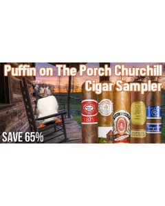 Puffin on the Porch Churchill Cigar Sampler