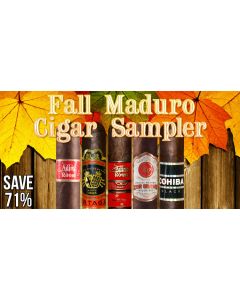 Fall Maduro Cigar Sampler
