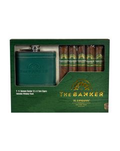 H Upmann The Banker Gift Set with Flask