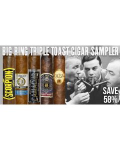 Big Ring Triple Toast Cigar Sampler