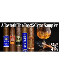 A Taste Of The Top 25 Cigar Sampler