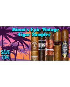 Miami's Epic Vintage Cigar Sampler