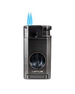 Lotus Excalibur Double Torch Lighter with Cutters