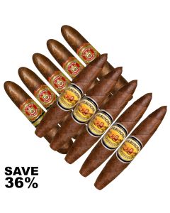 Double Stack Arturo Fuente Hemingway VS La Aurora Broadleaf