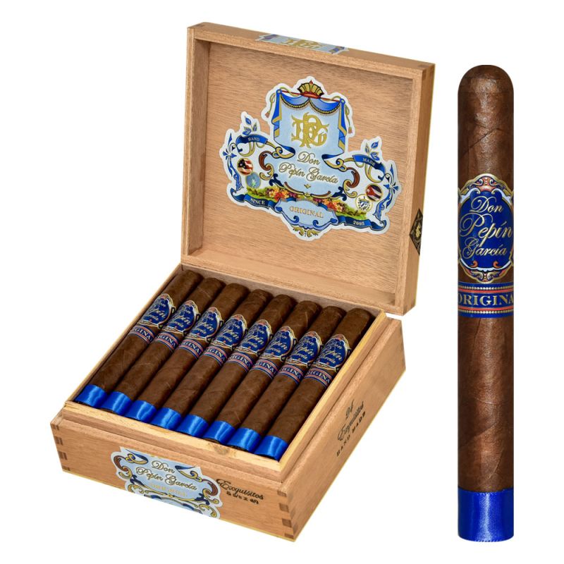 Don Pepin Garcia Blue Exquisitos - Corona Gorda Natural - Mike's