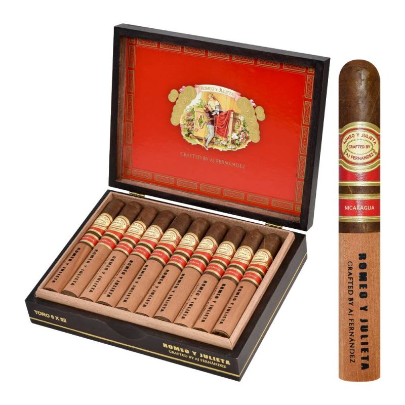 Romeo y Julieta Crafted by AJ Fernandez Toro Maduro - Mike's Cigars