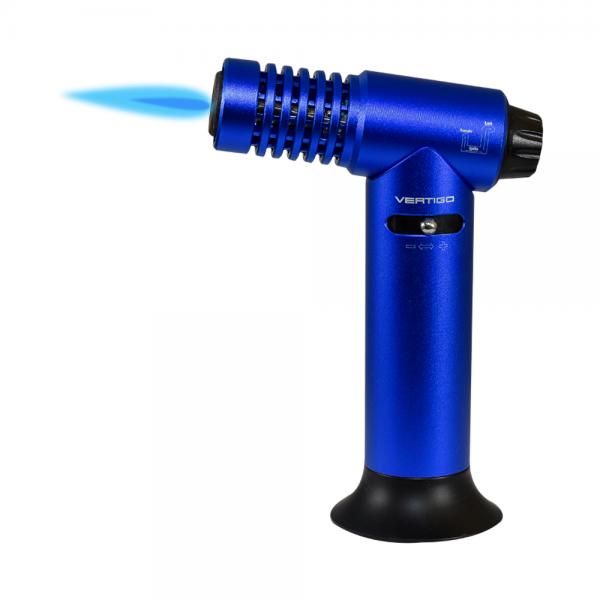 Vertigo Hades Table Torch Lighter Blue