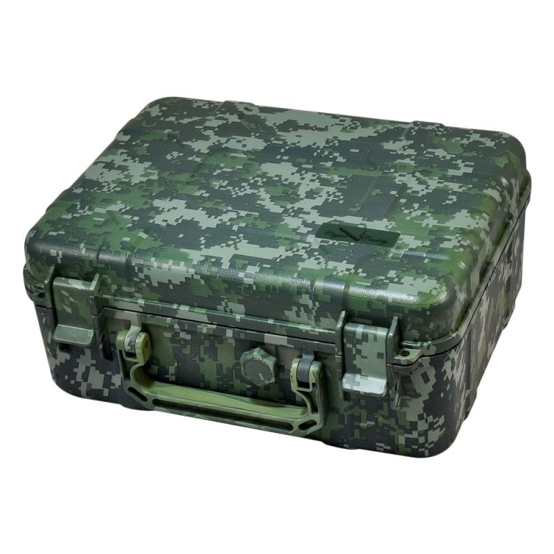 Zigarre Caddy 3540 Camo - Wasserdichter Reise Humidor Für 15 Zigarren