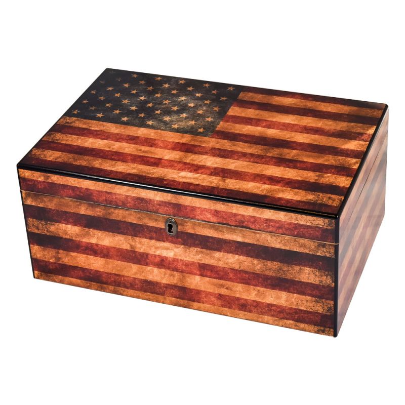 Old Glory 100 Count Humidor