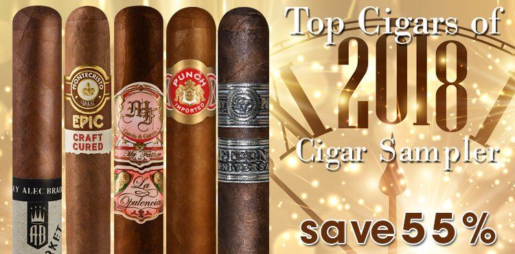 Top Cigars Of 2018 Cigar Sampler