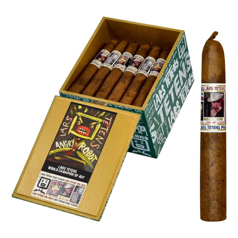 Lars Tetens Phat Asadachi – pyramid Natural - Mike's Cigars