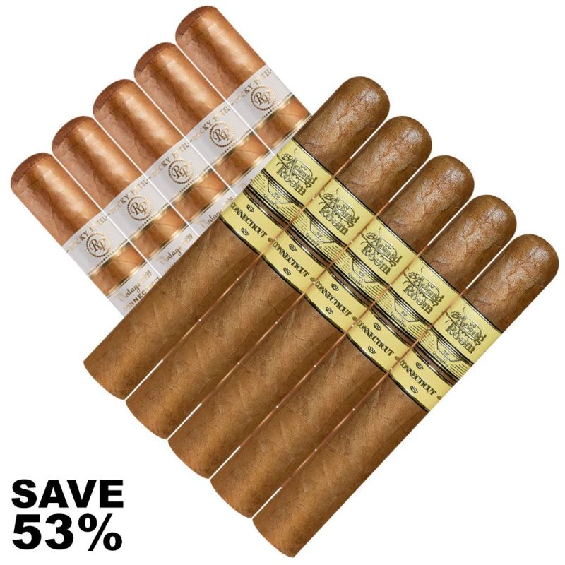Double Stack Rocky 1999 Toro vs Aging Room Connecticut Toro - Mike's Cigars