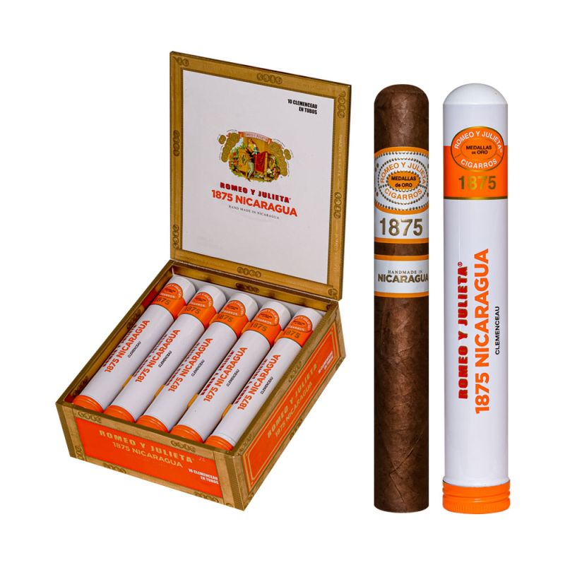 Romeo y Julieta 1875 Nicaragua Clemenceau Tubo Natural - Mike's Cigars