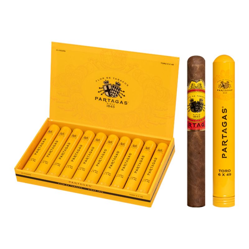 Partagas Naturales Partagas Toro Tube Natural - Mike's Cigars