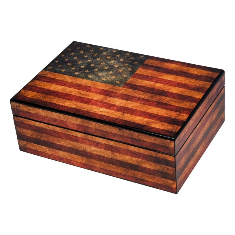 Old Glory 25 Count Humidor