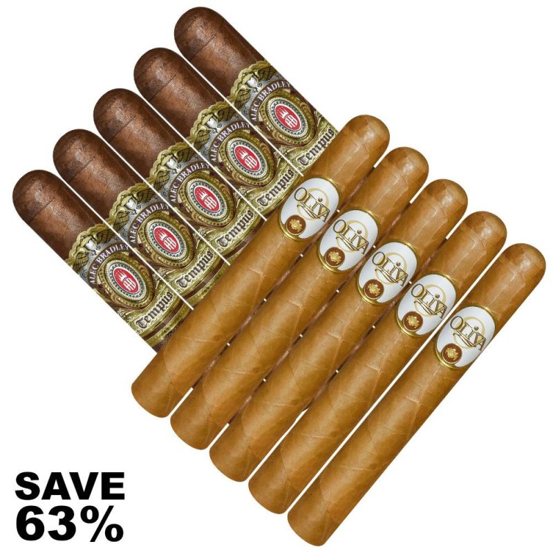 Double Stack Alec Bradley Tempus Vs Oliva CT - Mike's Cigars