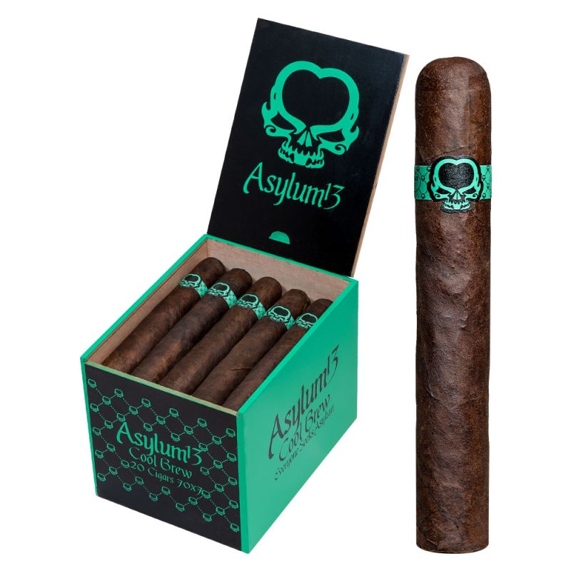 Asylum Cool Brew 70x7 - Churchill Gordo Maduro