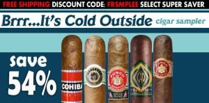 Brrr...it's Cold Outside Cigar Sampler