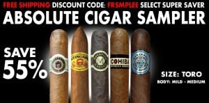 Absolute Cigar Sampler