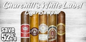 Churchill's White Label Cigar Sampler