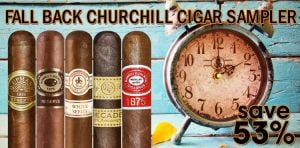 Fall Back Churchill Cigar Sampler