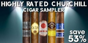 Highly Rated Churchill Cigar Sampler