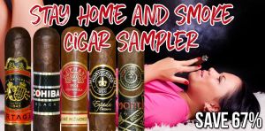 Stay Home and Smoke Cigar Sampler