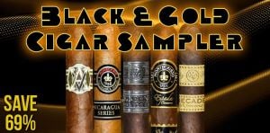 Black and Gold Cigar Sampler
