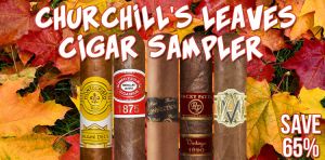 Churchill's Leaves Cigar Sampler
