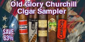 Old Glory Churchill Cigar Sampler