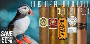 Winston's Puffin Churchill Cigar Sampler