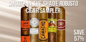 Smooth In the Shade Robusto Cigar Sampler