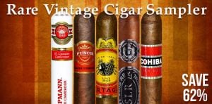 Rare Vintage Cigar Sampler
