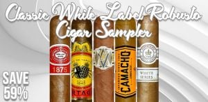 Classic White Label Robusto Cigar Sampler