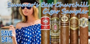Summer's Best Churchill Cigar Sampler