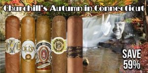Churchill's Autumn in Connecticut Cigar Sampler