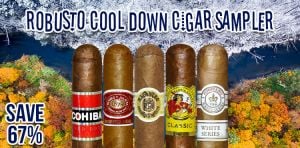 Robusto Cool Down Cigar Sampler