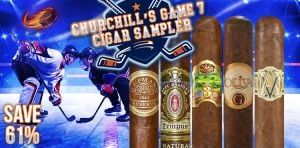 Churchill's Game 7 Cigar Sampler